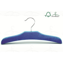 Royalblue Flock Hangers Velvet Hanger